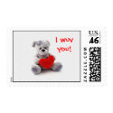 I wuv you! postage