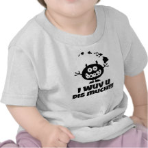 i wuz u dis much!!! Baby Clothing by: Ho Brah! T Shirts