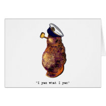 I yam what I yam-light cards by KillerGreens I yam what I yam-light cards
