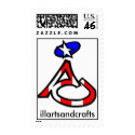 iac star, illartsandcrafts stamps by PowerJustice iac star, illartsandcrafts stamps