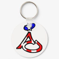 iac star keychain by PowerJustice iac star keychain