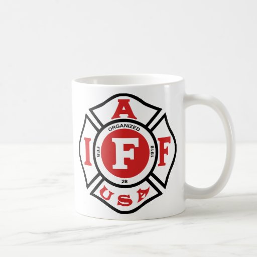 iaff logo coffee mugs
