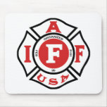 iaff logo mousepads