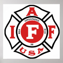 iaff logo posters