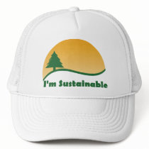 I'am sustainable hat by Livepaths I'am sustainable hat