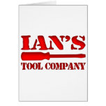 Ian's Tool Company Greeting Cards