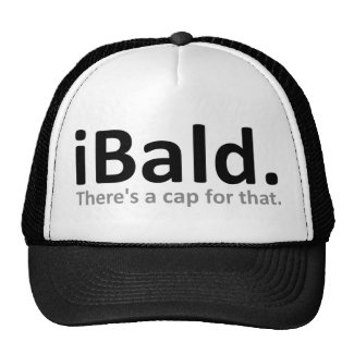 iBald Funny Baseball Cap Hat