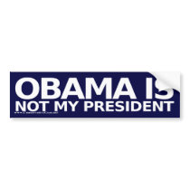 Ibama Is Not My President bumper stickers