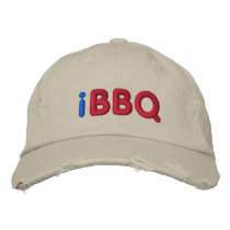iBBQ, Customize Me! Embroidered Baseball Caps