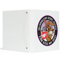 IBD Can Kiss My Ass Vinyl Binder