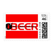 iBEER DON'T DRINK AND DRIVE Stamps