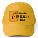 iBEER Funny T-shirt hats