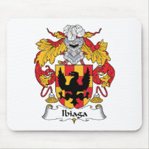 Ibiaga Family Crest Mousepad