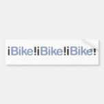 iBike! bumper sticker