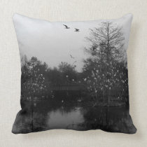 Ibis of the Cyprus throw pillow american mojo pillows