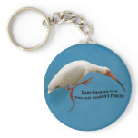 Ibis With an Itch Keychain