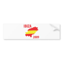 Ibiza 2009 bumper stickers
