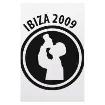 Ibiza 2009 drinker icon stationery paper