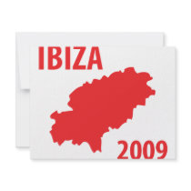 Ibiza 2009 icon personalized announcement