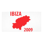 Ibiza 2009 icon photo greeting card