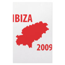 Ibiza 2009 icon personalized stationery