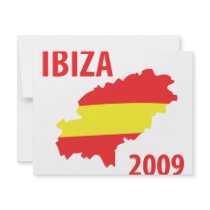 Ibiza 2009 custom invitation