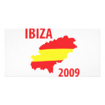 Ibiza 2009 photo card template