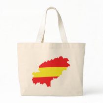 Ibiza contour flag icon bags
