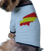 Ibiza contour flag icon pet clothing
