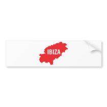 Ibiza icon bumper stickers