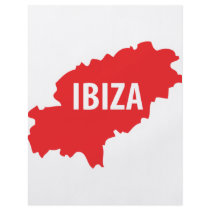Ibiza icon flyer design