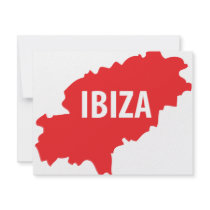 Ibiza icon personalized announcement