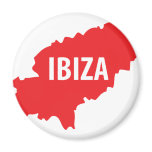 Ibiza icon refrigerator magnet