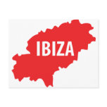 Ibiza icon post card
