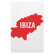 Ibiza icon stationery design