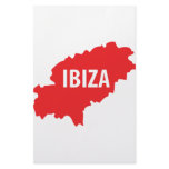 Ibiza icon stationery design