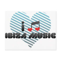 Ibiza Music fan Postcards