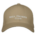 Ibiza Owners Club Baseball Cap embroidered hats by IbizaOwnersClub Ibiza Owners Club Baseball Cap embroidered hats