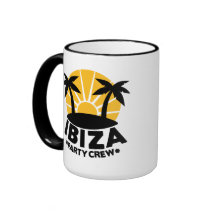 Ibiza Party Crew Coffee Mugs