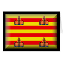Ibiza Spain Flag cards by jacinto888 Ibiza Spain Flag cards