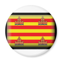 Ibiza Spain Flag magnets by jacinto888 Ibiza Spain Flag magnets