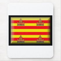 Ibiza Spain Flag mousepads by jacinto888 Ibiza Spain Flag mousepads