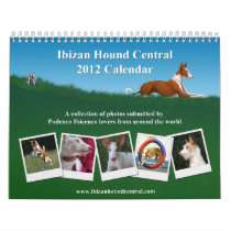 Ibizan Hound Central 2012 Calendar
