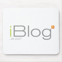 iBlog Mousepad by geekstylez iBlog Mousepad