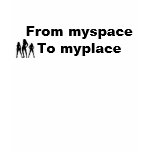 iBODY MySpace to MyPlace Fitted T-Shirt