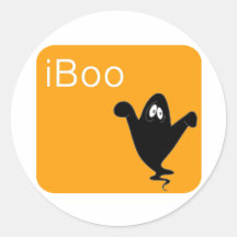 iBoo Round Sticker