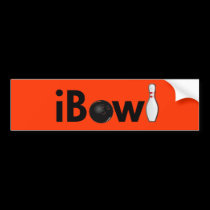 iBowl (ball pin) bumper stickers by bumper2bumper iBowl (ball pin) bumper stickers