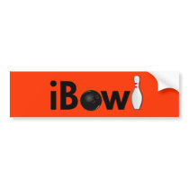 iBowl (ball pin) bumper stickers