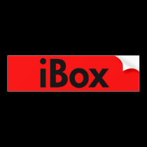 iBox bumper stickers by bumper2bumper iBox bumper stickers