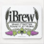 iBrew Beer and Wine Mouse Pad